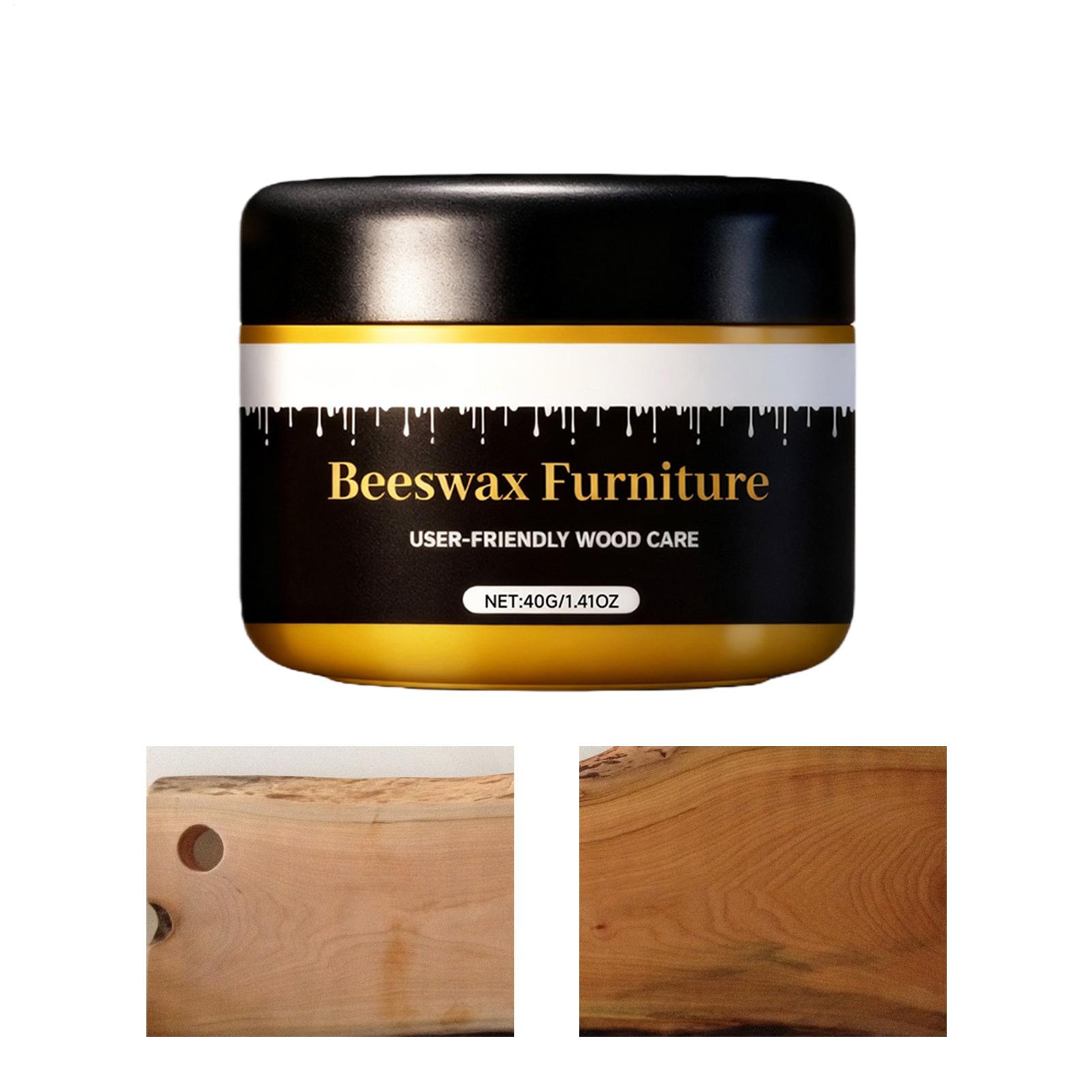 Woodworking Work Table - 40g Beeswax Wood Restoration Wax Furniture
