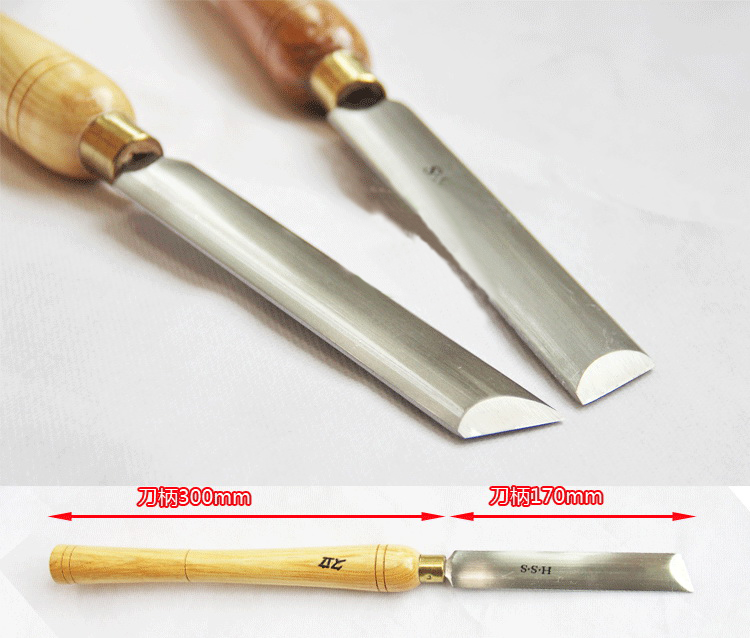 A2014-A HSS Oval Skew Chisel 2 - Skew Chisel Wood incelemesi ve fiyatı