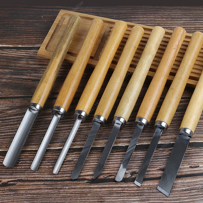 8Pcs/set Wood Carving Knife La - Skew Chisel Wood incelemesi ve fiyatı