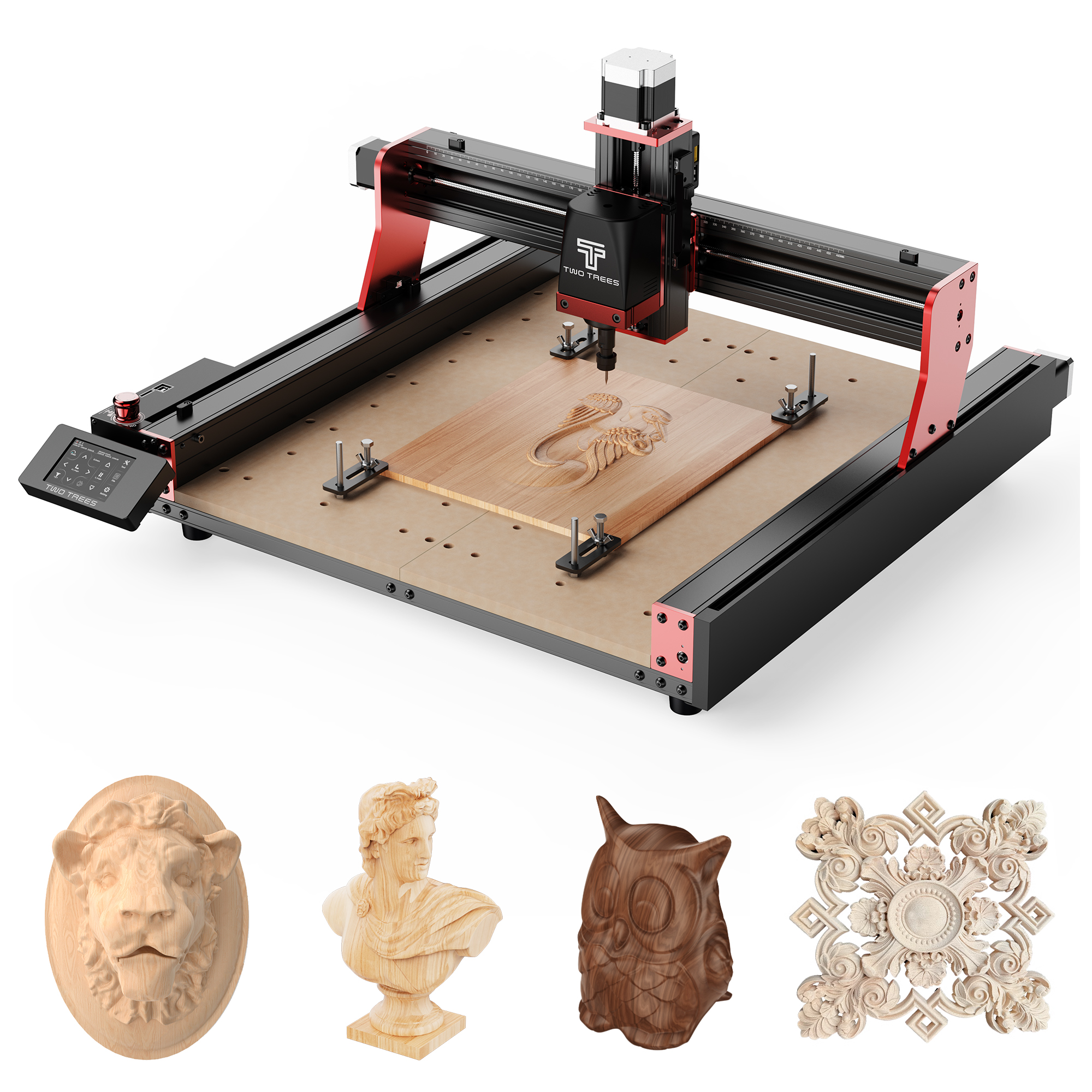 TWOTREES TTC450 pro CNC woodwo - Xyz Woodworking incelemesi ve fiyatı