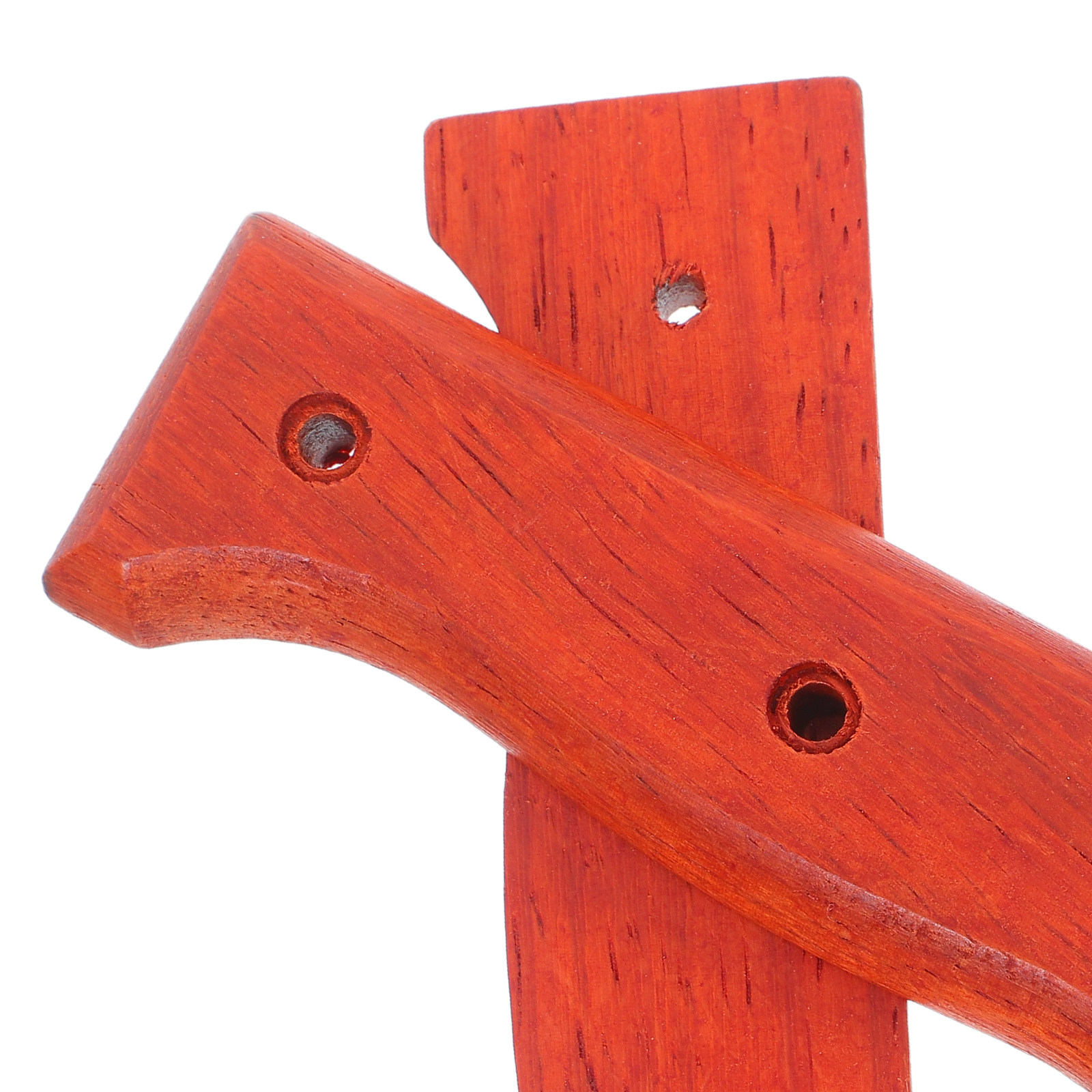 1Pair Red Pear Wood Knife Hand - Woodworking Kitchen Projects incelemesi ve fiyatı