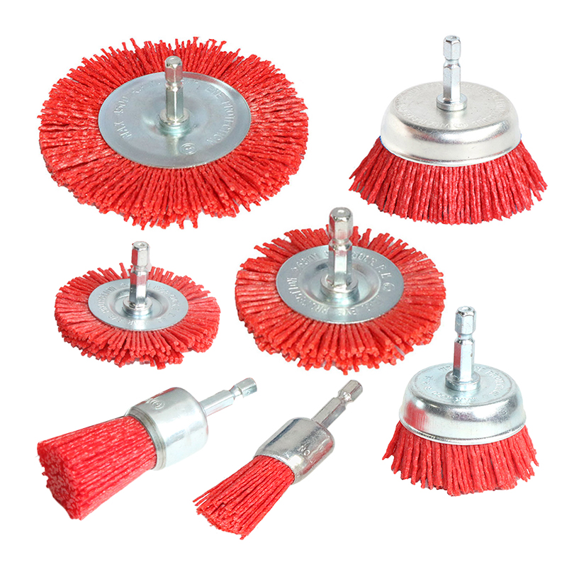 Nylon Cup Brush Abrasive Wire  - Woodworking Drill incelemesi ve fiyatı
