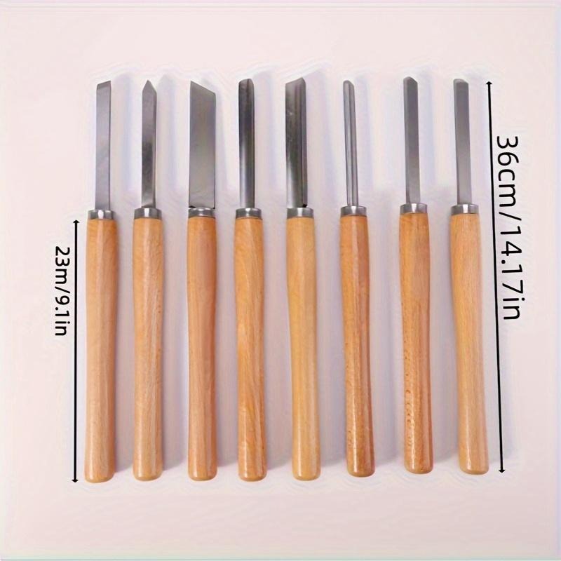 8Pcs Professional Wood Turning - Skew Chisel Wood incelemesi ve fiyatı