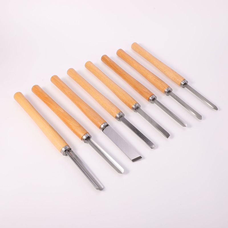 8Pcs Professional Wood Turning - Skew Chisel Wood incelemesi ve fiyatı