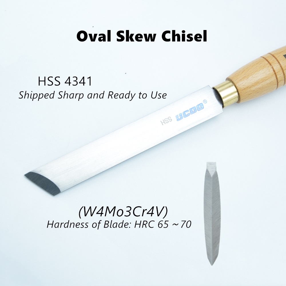 UCDO HSS 26mm Woodturning Big  - Skew Chisel Wood incelemesi ve fiyatı