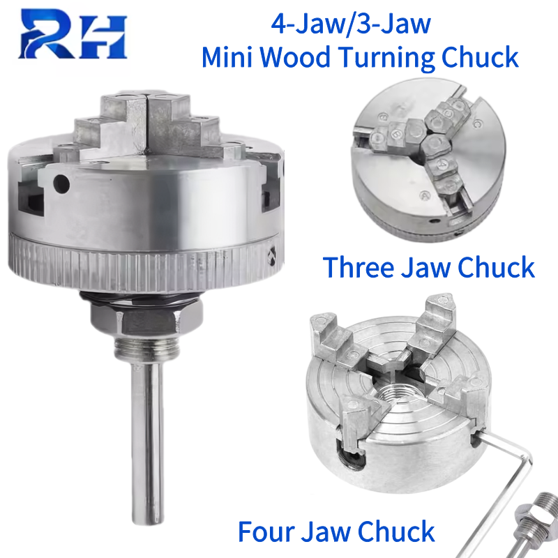 Mini Zinc Alloy 3-Jaw 4-Jaw Ch - Woodworking Lathe Chuck incelemesi ve fiyatı