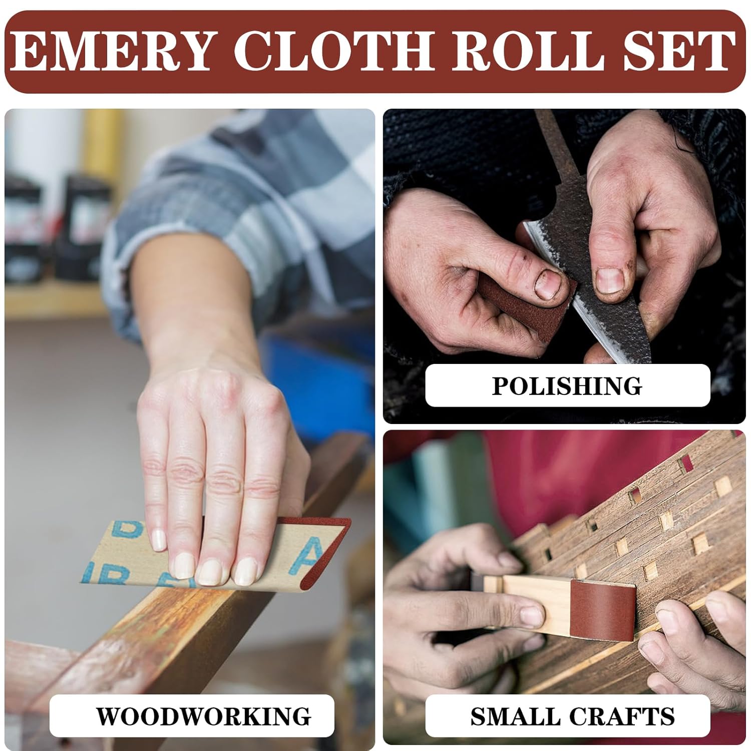 80/320 Grit Emery Cloth Roll,  - Woodworking Ideas incelemesi ve fiyatı