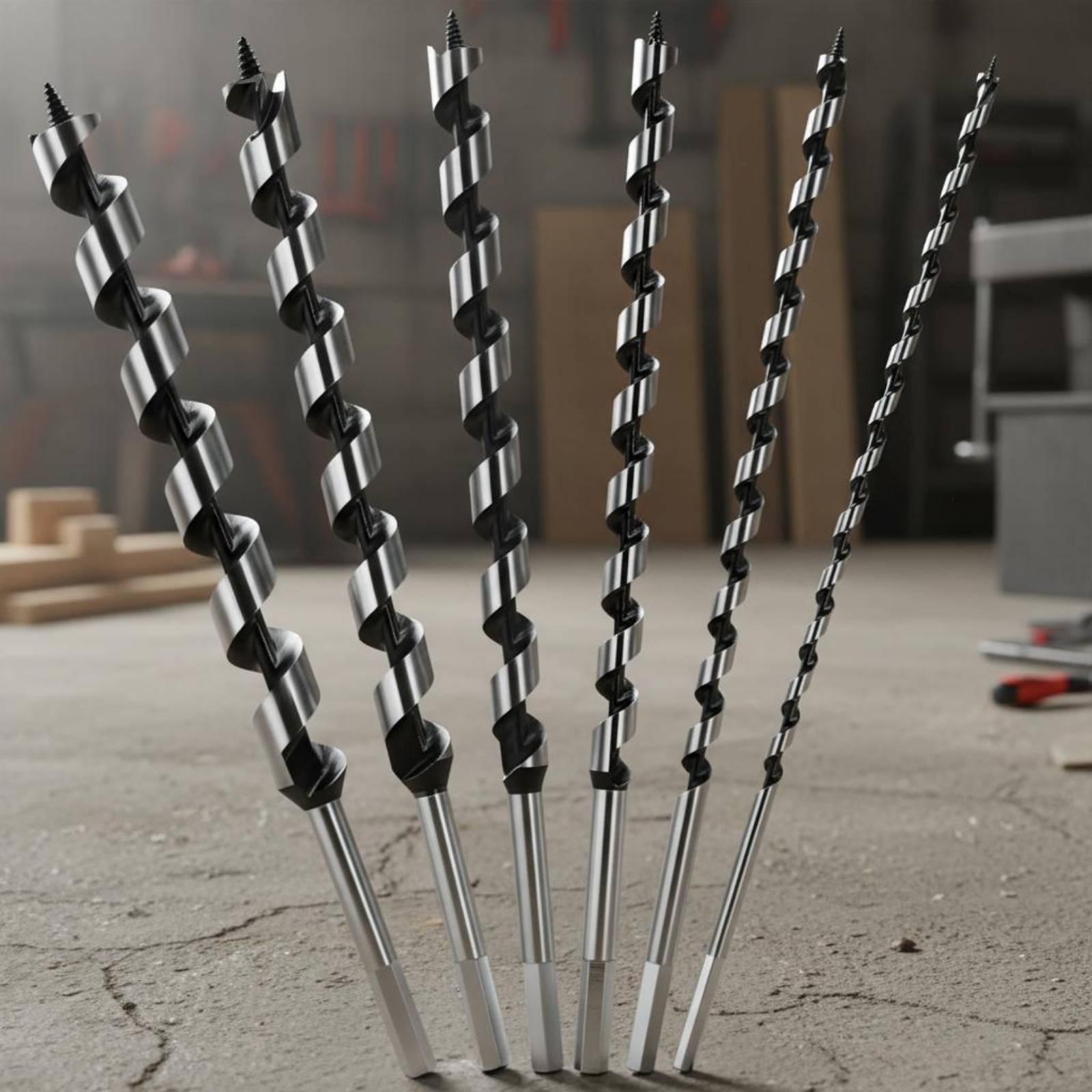 6 Pieces Long Auger Bit Set Sp - Woodworking Drill incelemesi ve fiyatı