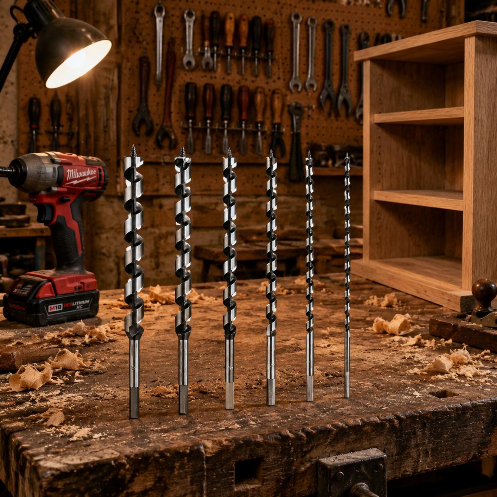 6 Pieces Long Auger Bit Set Sp - Woodworking Drill incelemesi ve fiyatı
