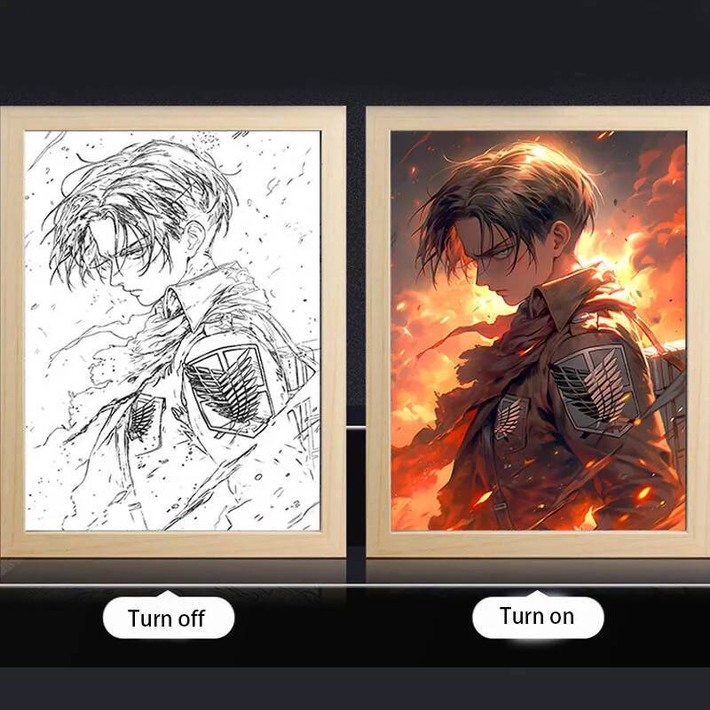 Anime Attack On Titan Led Ligh - Woodworking Ideas incelemesi ve fiyatı