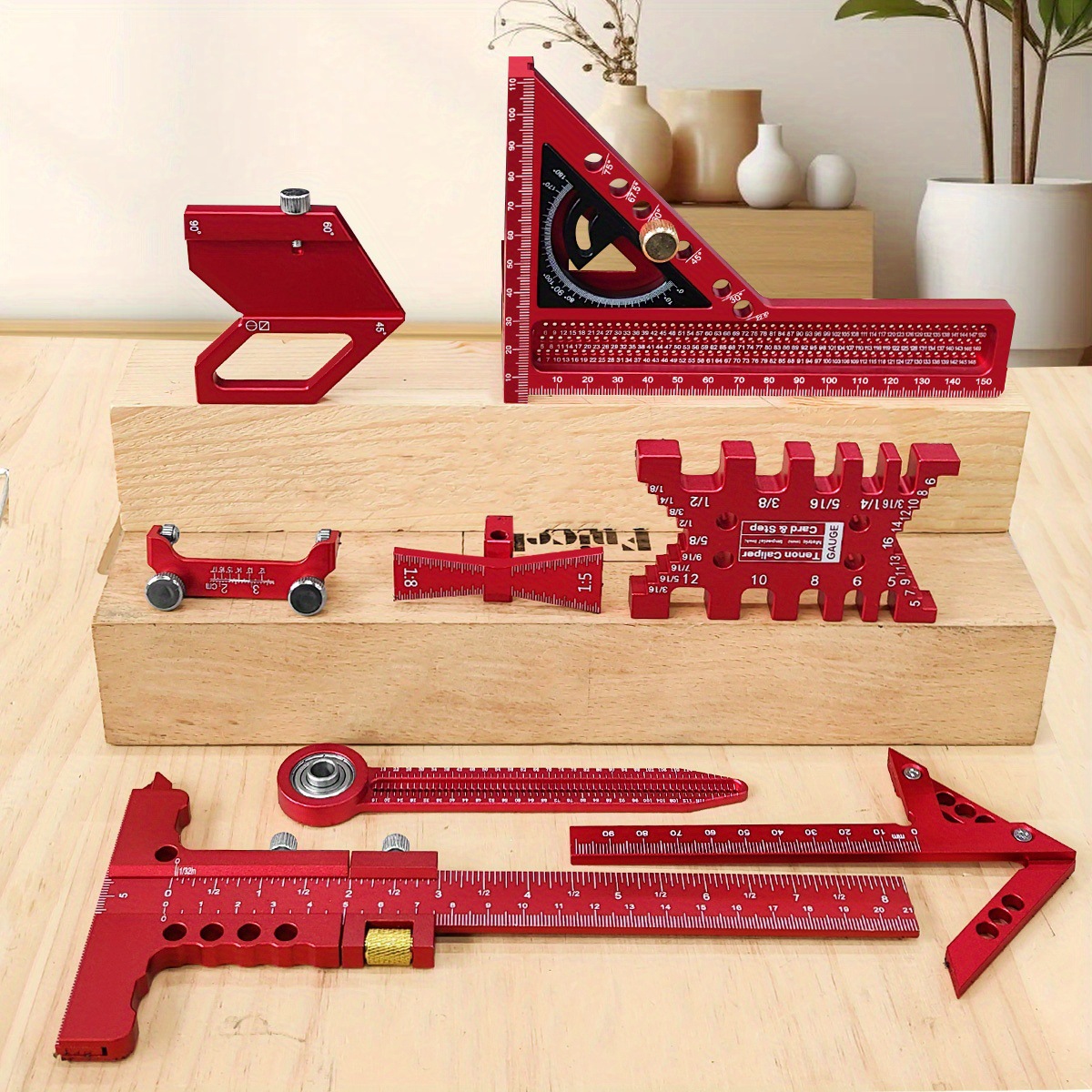 10-Piece Carpentry Measuring T - Woodworking Plans Free incelemesi ve fiyatı