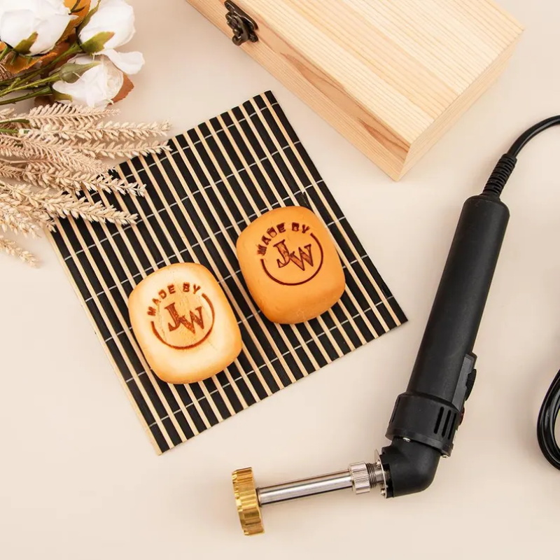 2.5-5.2cm Logo Custom Leather  - Woodworking Logo Design incelemesi ve fiyatı