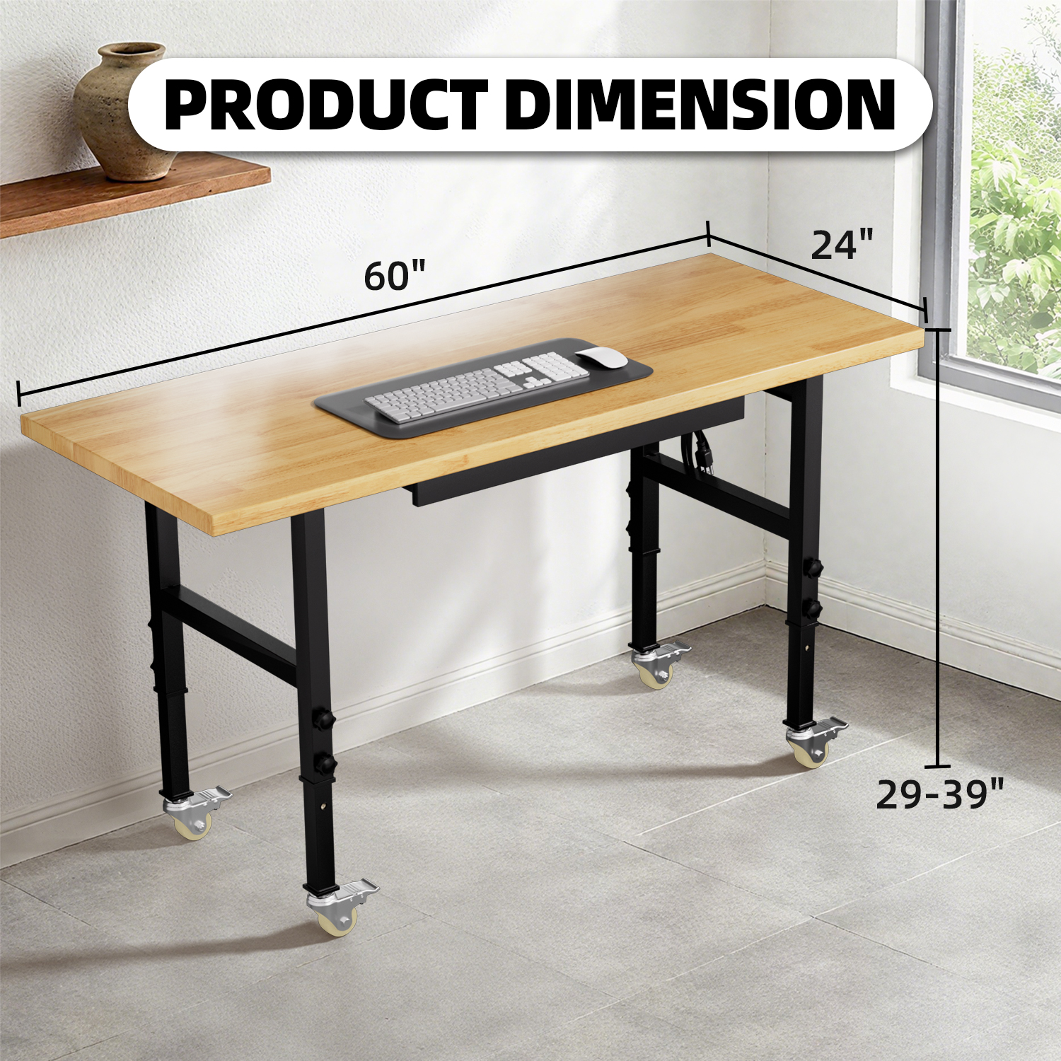 Adjustable Height Workbench He - Woodworking Work Table incelemesi ve fiyatı