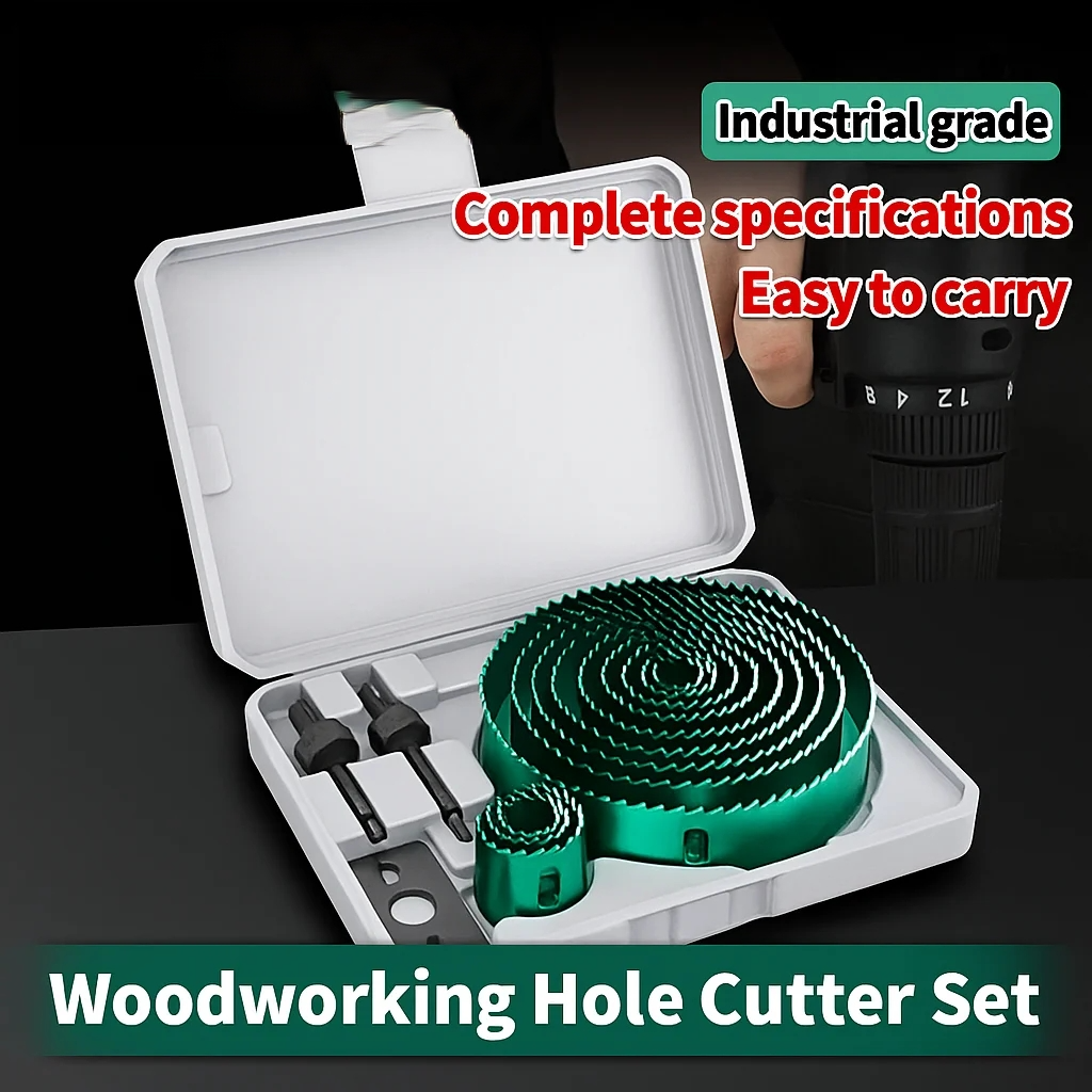19-127mm Hole Saw Cutting Set  - Woodworking Drill incelemesi ve fiyatı