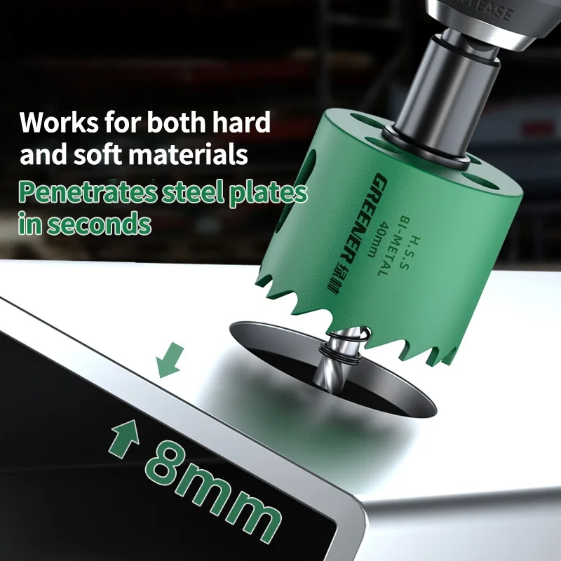 19-127mm Hole Saw Cutting Set  - Woodworking Drill incelemesi ve fiyatı
