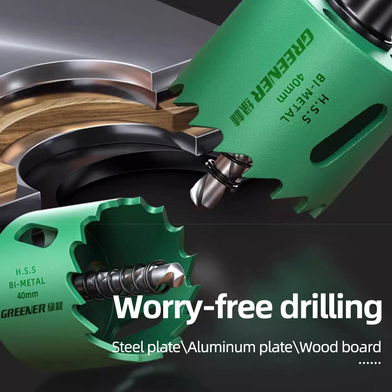 19-127mm Hole Saw Cutting Set  - Woodworking Drill incelemesi ve fiyatı