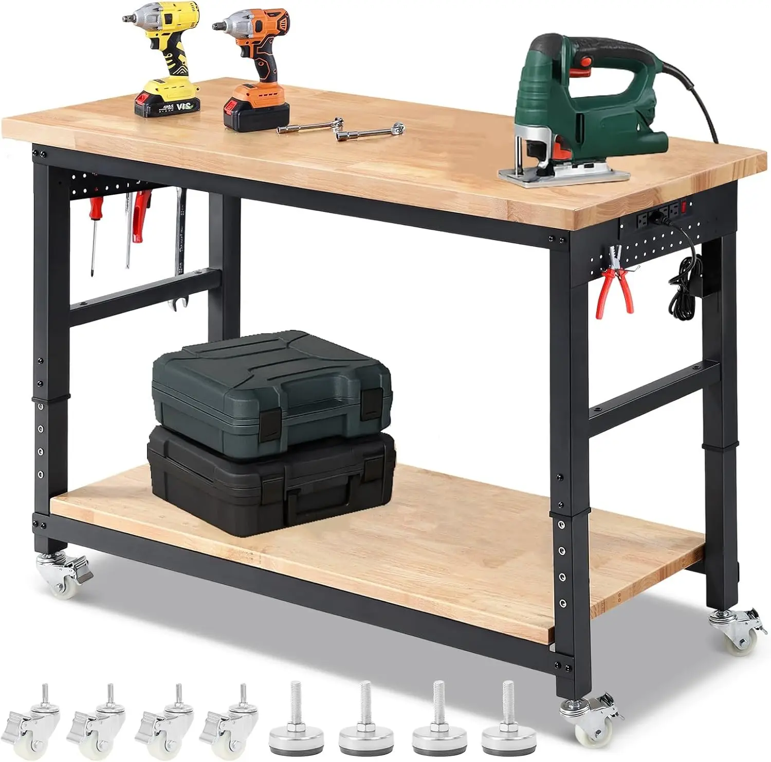 ENJOYWOOD Work Table for Garag - Woodworking Work Table incelemesi ve fiyatı