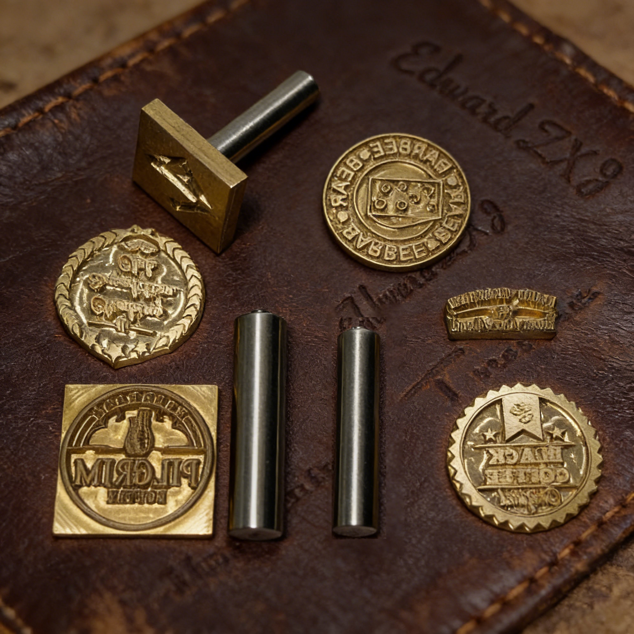 M8 Custom Branding Iron Stamp  - Woodworking Logo Design incelemesi ve fiyatı