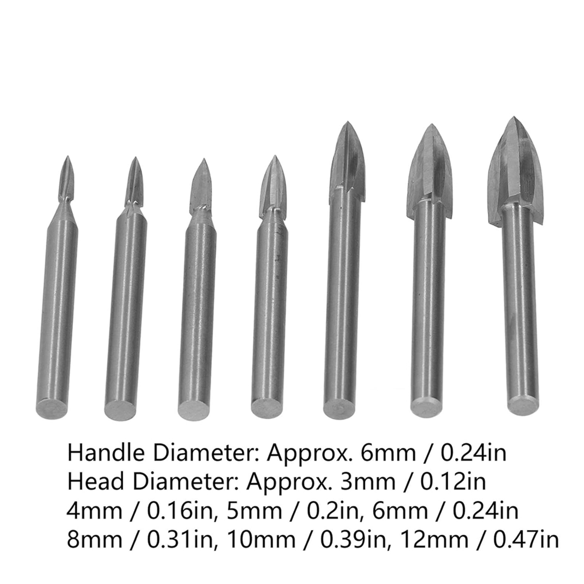 ABNJ 7Pcs Engraving Drill Bit  - Woodworking Drill incelemesi ve fiyatı