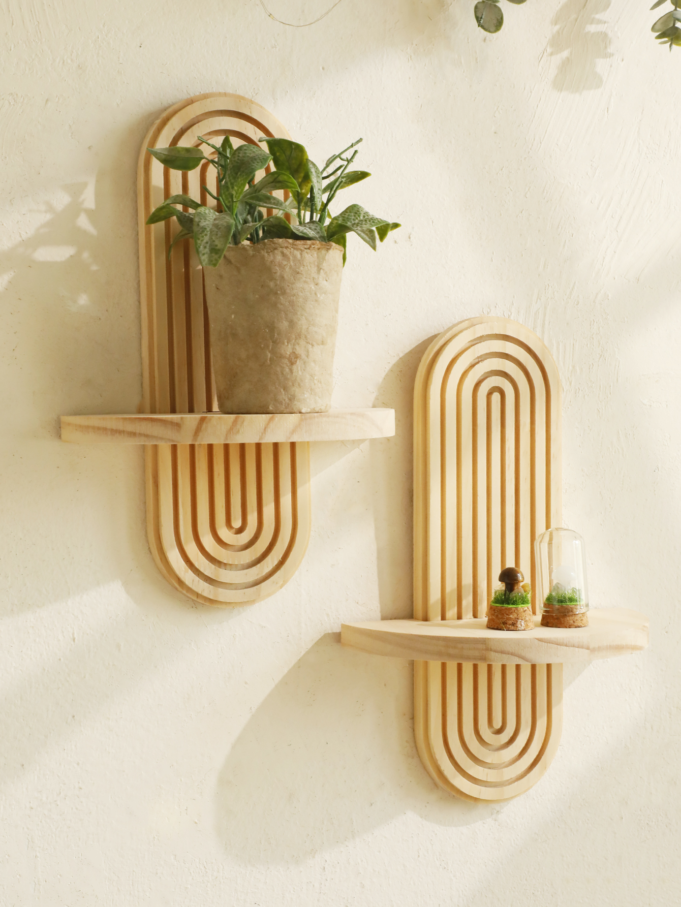 1,2-Tier Boho Style Wooden Wal - Woodworking Ideas incelemesi ve fiyatı