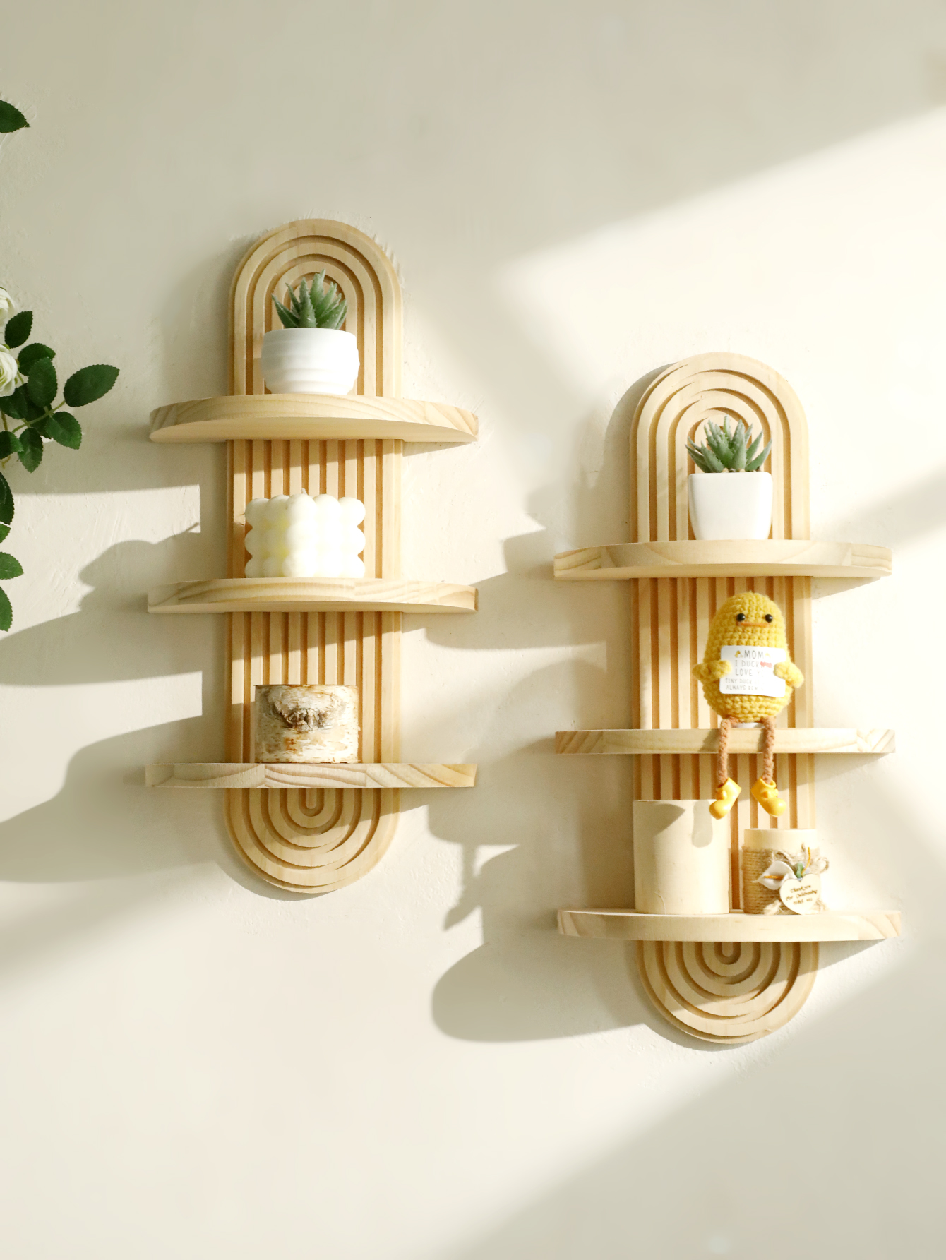 1,2-Tier Boho Style Wooden Wal - Woodworking Ideas incelemesi ve fiyatı