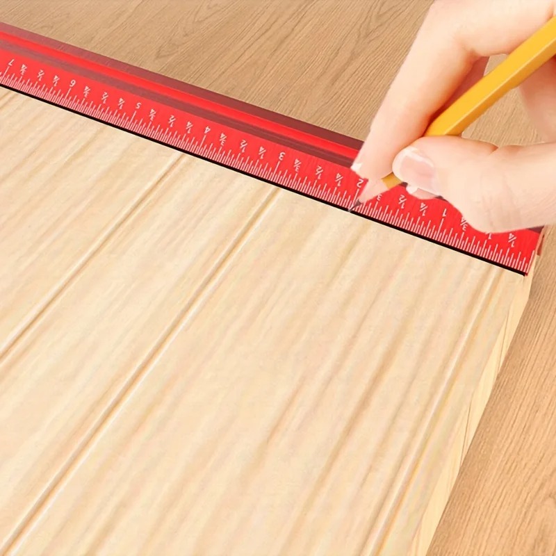 V-shaped ruler aluminum alloy  - Woodworking Plans Free incelemesi ve fiyatı