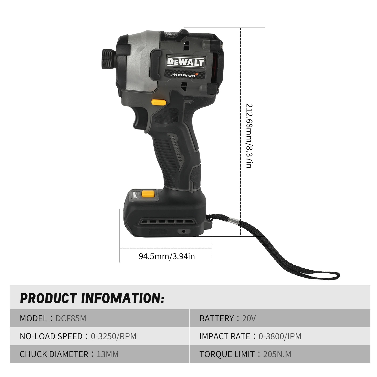 DEWALT DCF85M 20V Max XR Brush - Woodworking Lathe Chuck incelemesi ve fiyatı