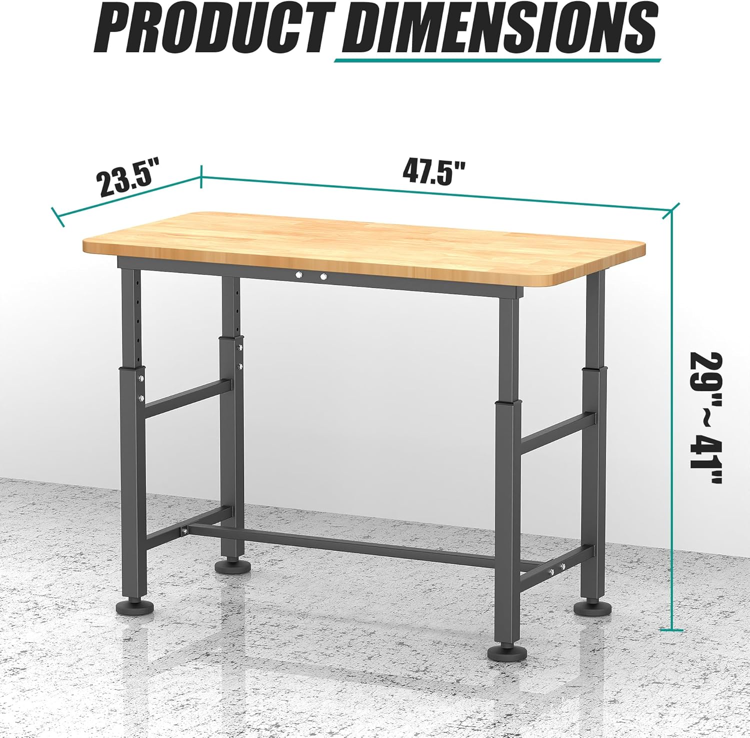 Adjustable Height Work Table G - Woodworking Work Table incelemesi ve fiyatı