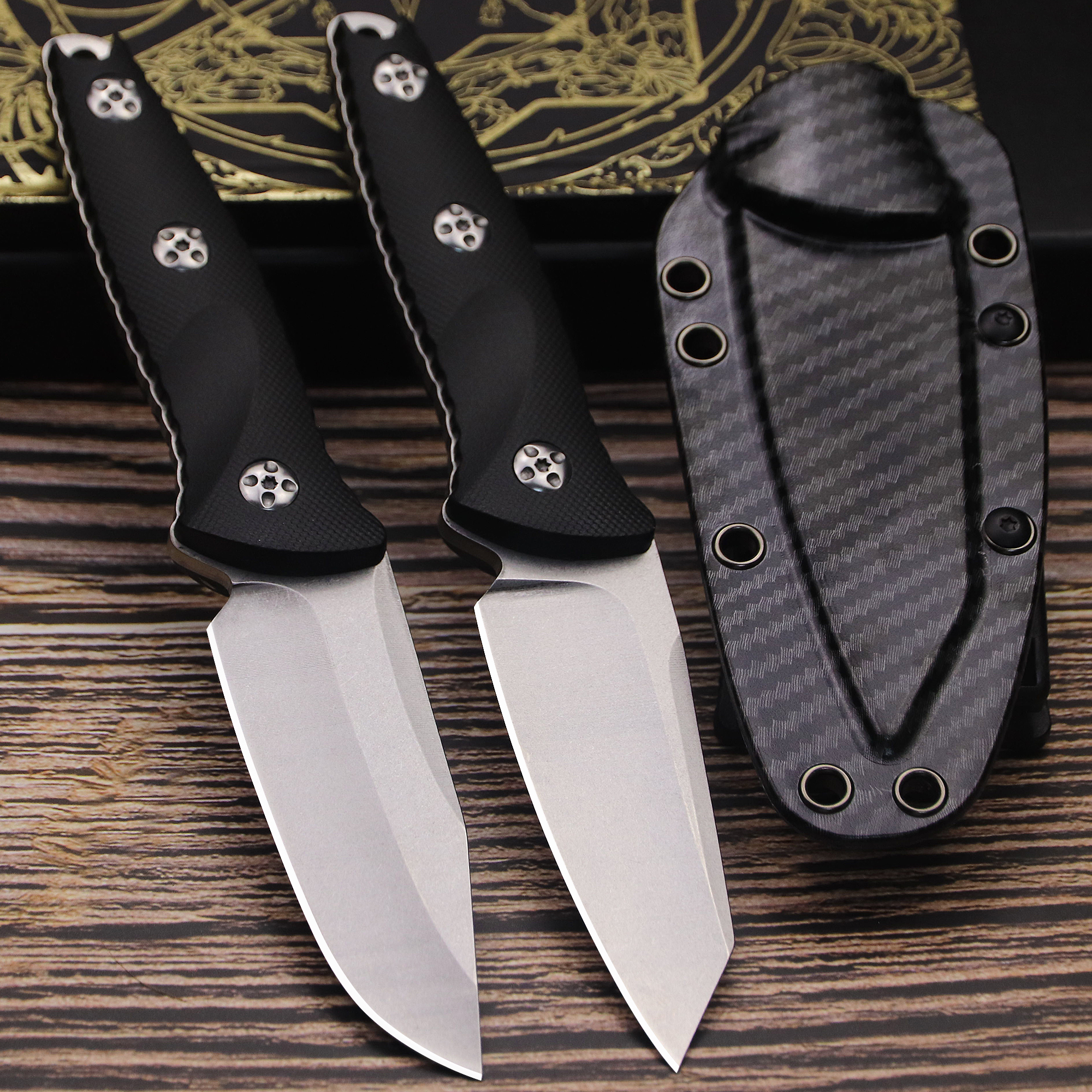 USA M390 outdoor hunting knife - Woodworking Usa incelemesi ve fiyatı