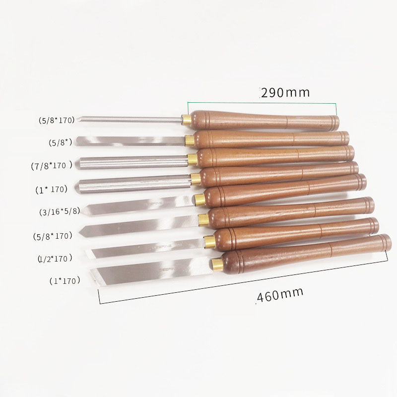 8pcs HSS Woodturning Chisel Se - Skew Chisel Wood incelemesi ve fiyatı