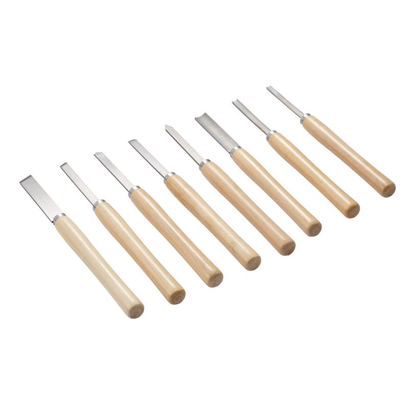 Wood Lathe Turning Tool Set, 8 - Skew Chisel Wood incelemesi ve fiyatı