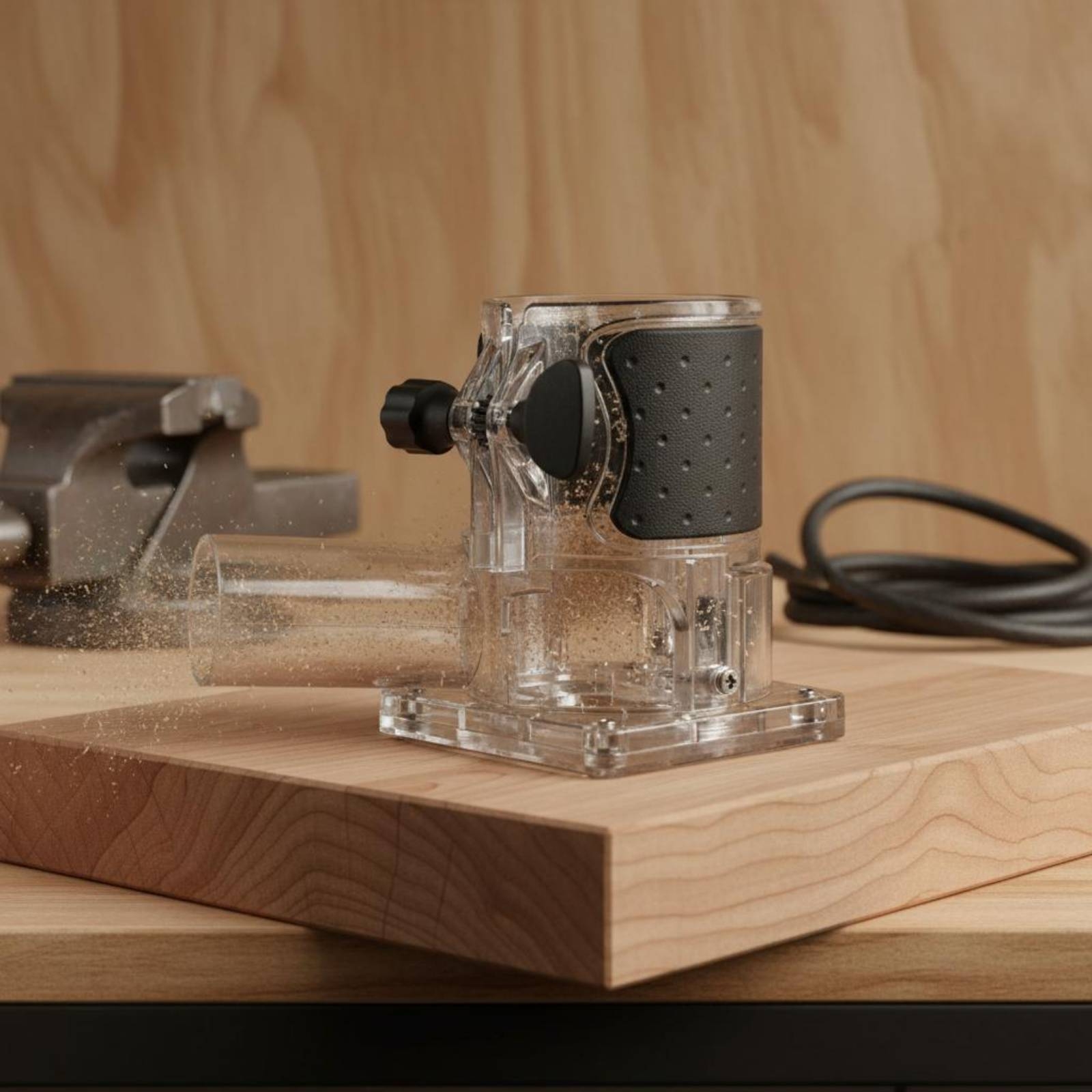 Transparent Router Dust Hood W - Woodworking Dust Collection incelemesi ve fiyatı
